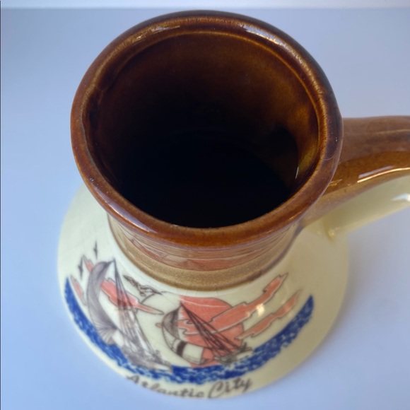Vintage Atlantic City No Spill Ceramic Coffee Mug - Picture 4 of 7
